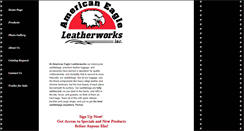 Desktop Screenshot of eagleleatherworks.com